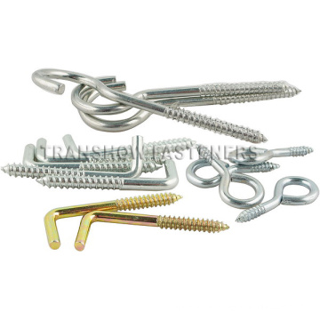 Galvanized Steel Wood Eye Screw